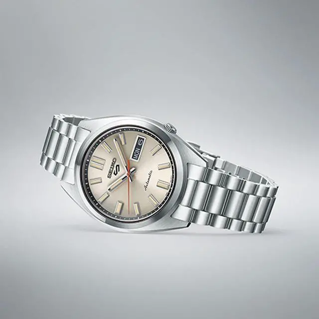 Alt view image 2 of 4 - Seiko SRPK91 5 Sports SNXS Series Mens Watch - Stainless Steel/Ivory