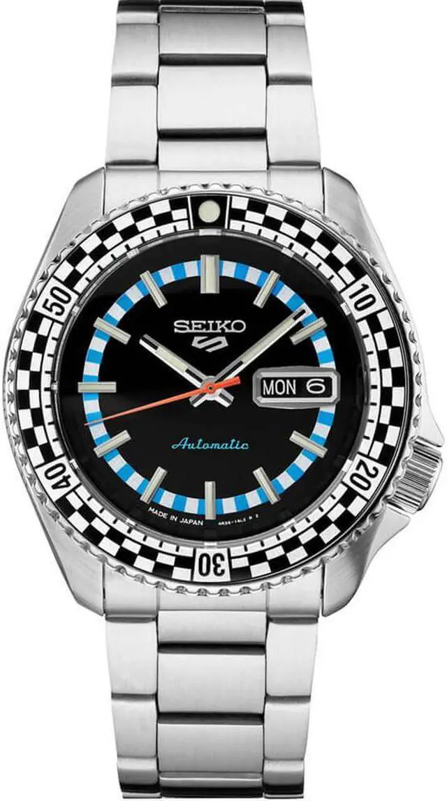 Main image of Seiko SRPK67 5 Sports Special Edition Series Mens Watch - Stainless Steel/Black