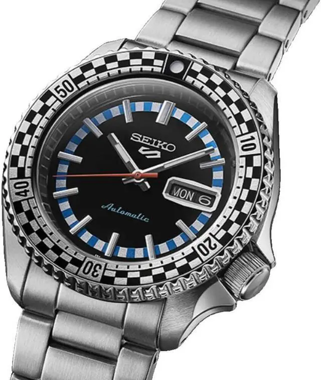 Alt view image 2 of 3 - Seiko SRPK67 5 Sports Special Edition Series Mens Watch - Stainless Steel/Black