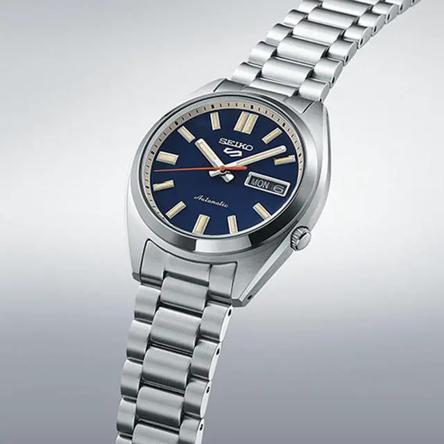 Alt view image 2 of 4 - Seiko SRPK87 5 Sports SNXS Series Mens Watch - Stainless Steel/Navy