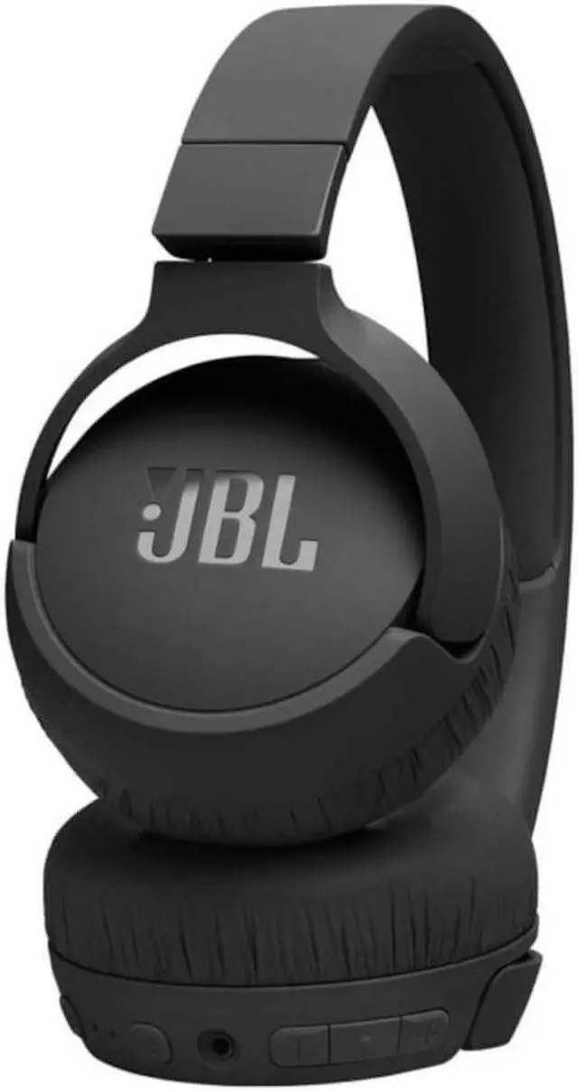 Alt view image 6 of 14 - JBL T670NCBLK Tune 670NC On-Ear Headphones - Black