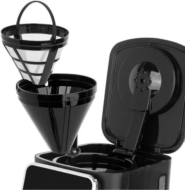 Alt view image 5 of 7 - Capresso 49605 10-Cup Touchscreen Coffee Maker with Thermal Carafe - Black