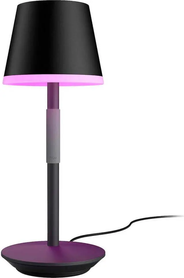 Alt view image 2 of 6 - Hue 576454 Philips Go Black Portable Table Lamp