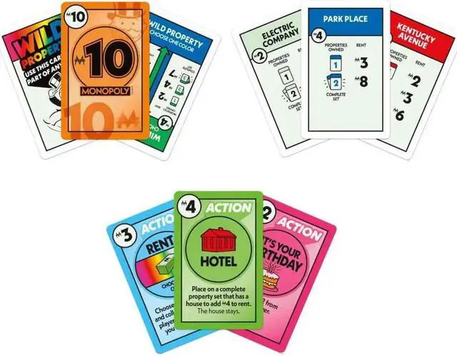 Alt view image 3 of 4 - Hasbro G0351 Monopoly Deal Card Game