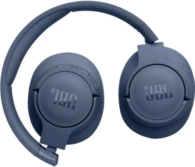 Alt view image 4 of 13 - JBL T720BTBLU Tune 720BT Wireless Over the Ear Headphones - Blue