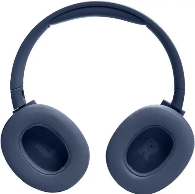 Alt view image 5 of 13 - JBL T720BTBLU Tune 720BT Wireless Over the Ear Headphones - Blue