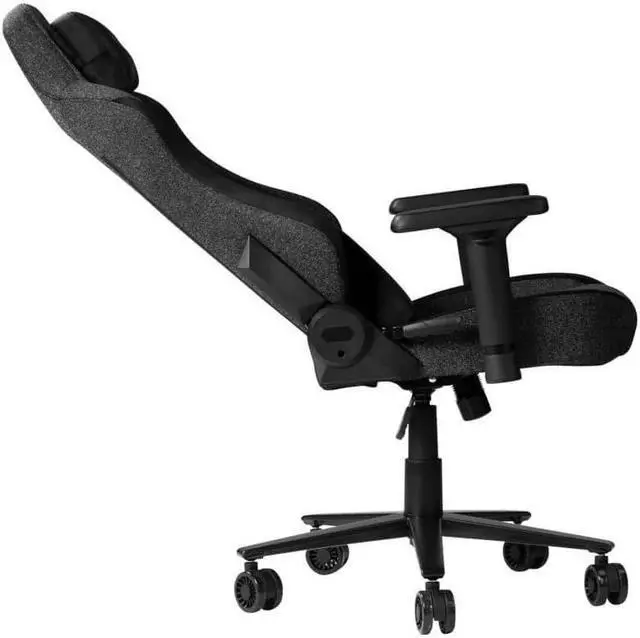 Alt view image 5 of 7 - RTA Products RTATSF65CBK Techni Sport Black Reclining Gaming Chair