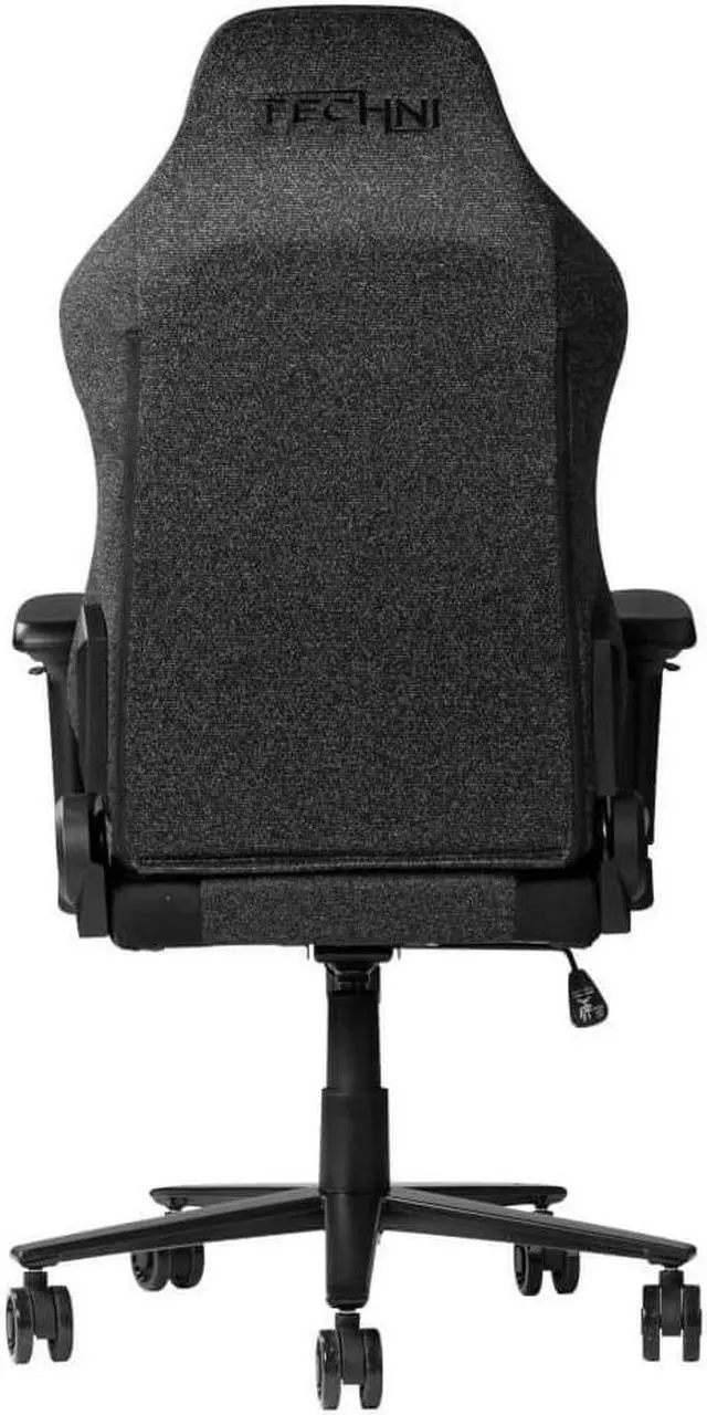 Alt view image 4 of 7 - RTA Products RTATSF65CBK Techni Sport Black Reclining Gaming Chair