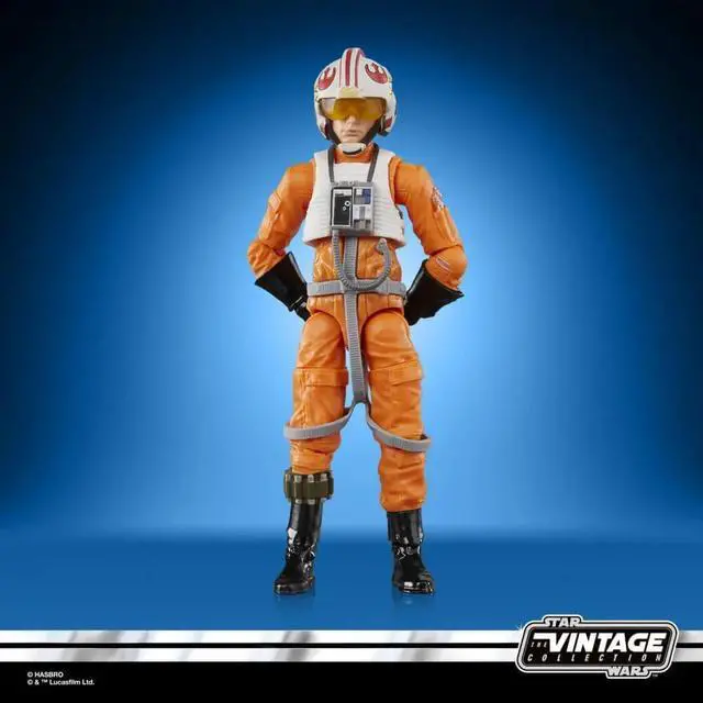 Alt view image 4 of 7 - Hasbro F9788 3.75 inch Star Wars The Vintage Collection Luke Skywalker Action Figure