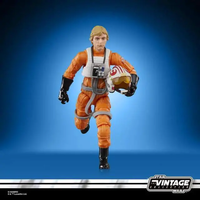 Alt view image 6 of 7 - Hasbro F9788 3.75 inch Star Wars The Vintage Collection Luke Skywalker Action Figure