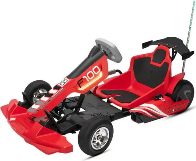 Main image of DeLorean F100RED Racing Go Kart - Red