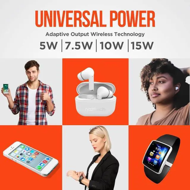 Alt view image 7 of 7 - Hypergear 15653 ChargePad Pro Wireless Charging Pad - Black