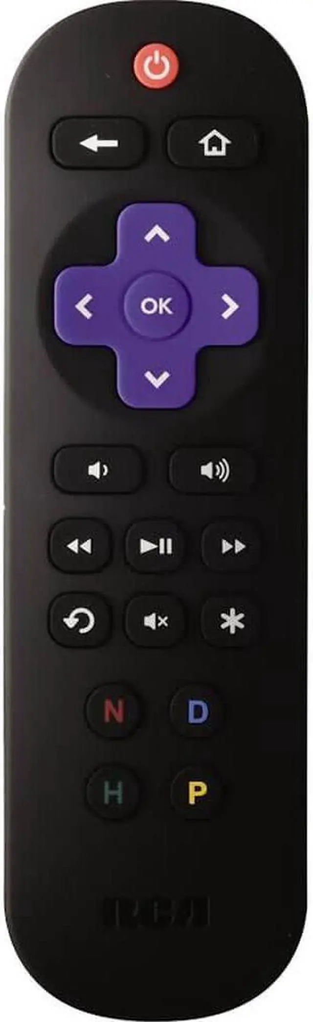 Main image of RCA RCR18B Replacement Remote for Roku TVs