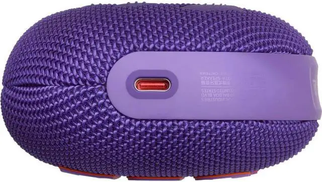 Alt view image 7 of 15 - JBL CLIP5PUR Clip 5 Portable Bluetooth Speaker - Purple
