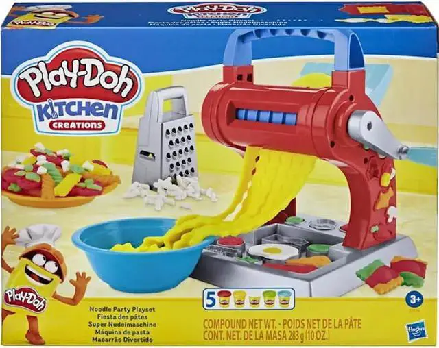 Alt view image 2 of 3 - Hasbro E7776 Play-Doh Kitchen Creations Noodle Party Playset