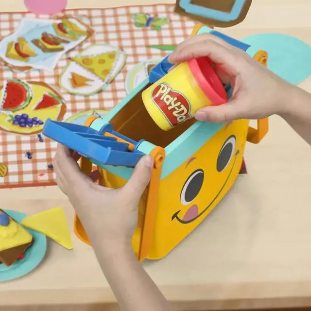 Alt view image 7 of 7 - Hasbro F6916 Play-Doh Picnic Shapes Starter Set