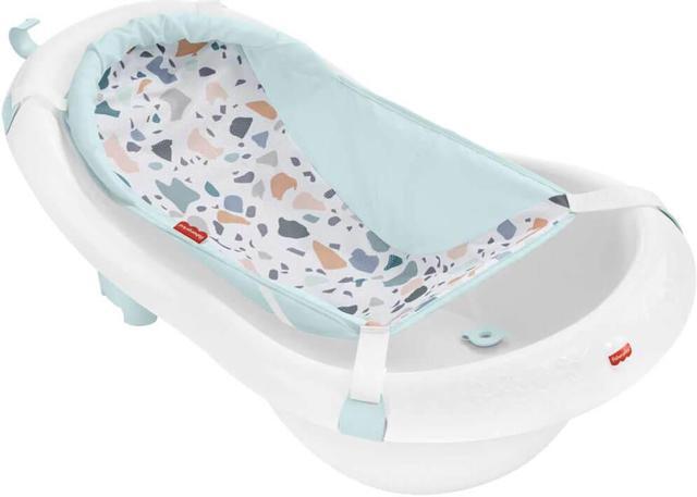 Main image of Fisher-Price GPN17 4-in-1 Sling N Seat Baby Bath Tub - Pacific Pebble
