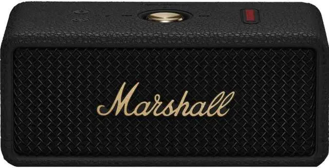 Main image of Marshall EMBERTON3BK Emberton III Portable Bluetooth Speaker - Black/Brass