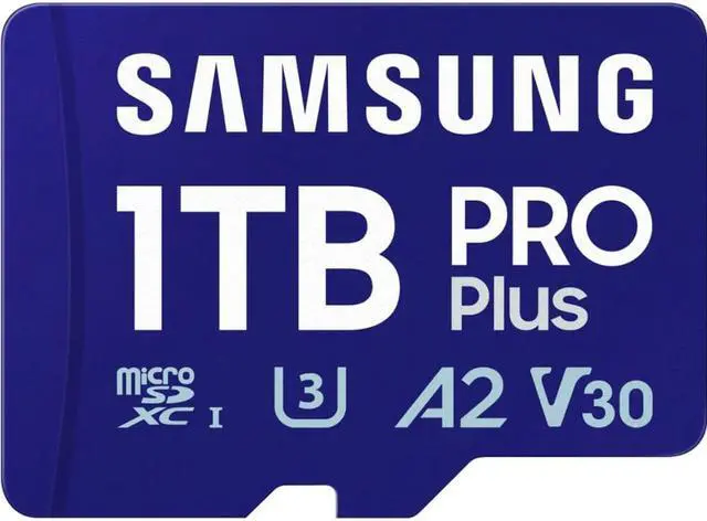 Main image of Samsung MBMD1T0SAAM 1TB Pro Plus and Adapter MicroSDXC Memory Card