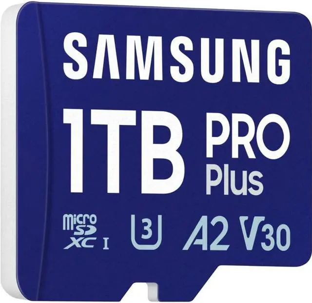 Alt view image 3 of 11 - Samsung MBMD1T0SAAM 1TB Pro Plus and Adapter MicroSDXC Memory Card