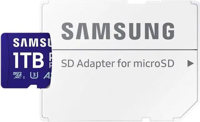 Alt view image 4 of 11 - Samsung MBMD1T0SAAM 1TB Pro Plus and Adapter MicroSDXC Memory Card