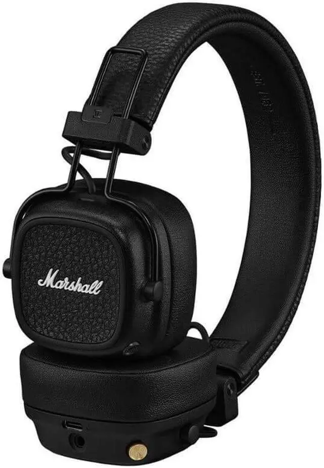 Alt view image 2 of 5 - Marshall MAJOR5BTBLK Major V Wireless On-Ear Headphones - Black