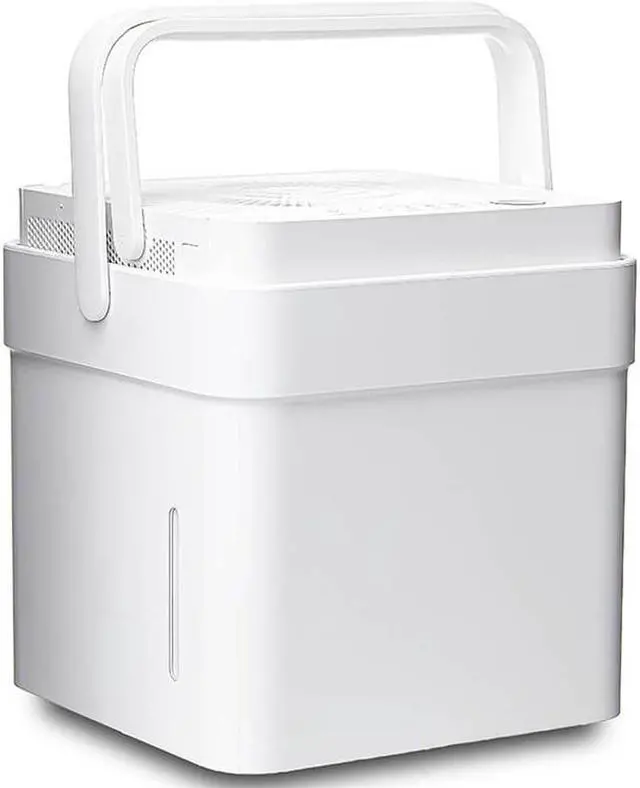 Alt view image 2 of 8 - Midea MAD35S1QWT 35 Pint Cube Dehumidifier - White