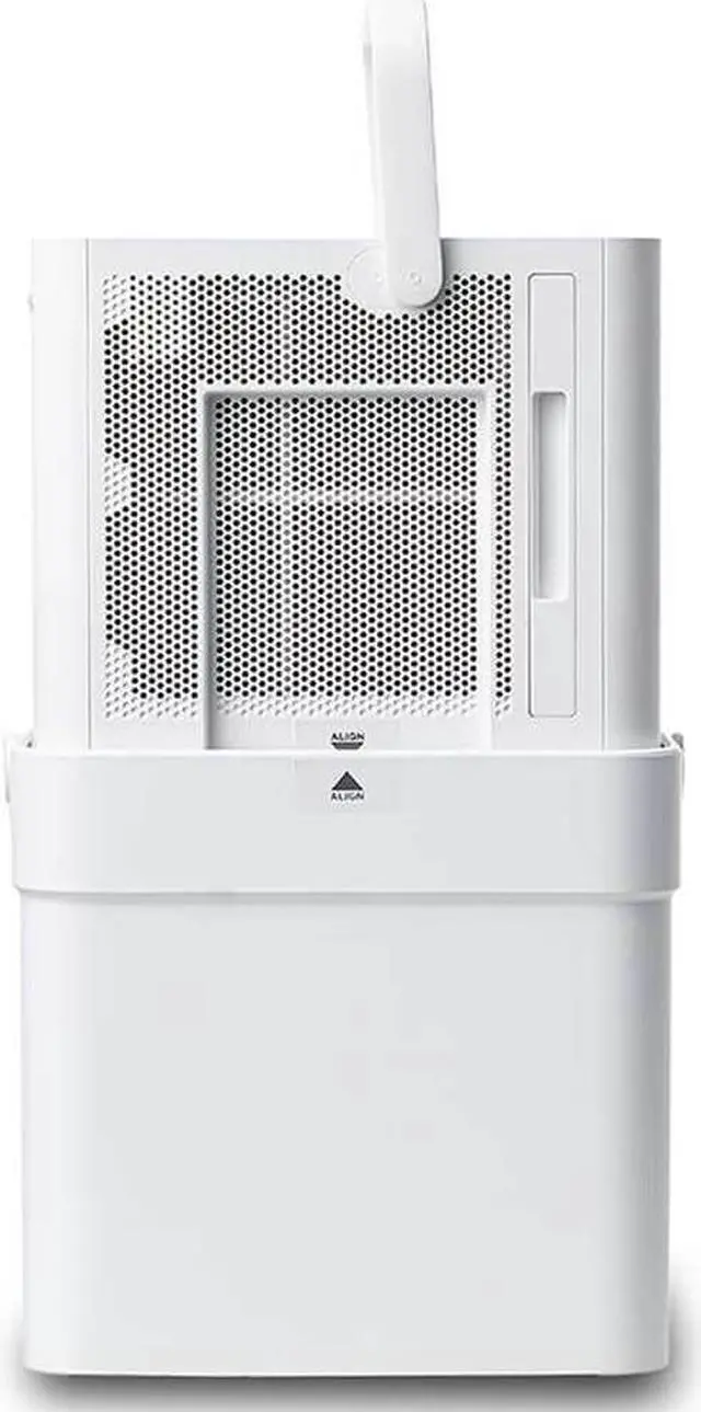Alt view image 4 of 8 - Midea MAD35S1QWT 35 Pint Cube Dehumidifier - White