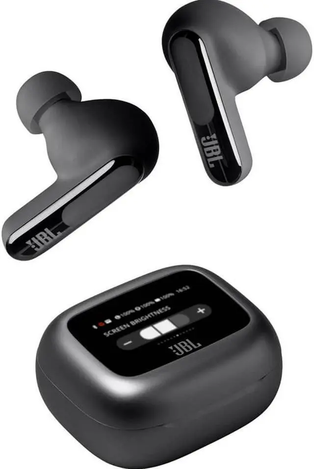 Alt view image 4 of 14 - JBL LIVEBEAM3BLK Live Beam 3 True Wireless Noise Cancelling Earbuds w/ Smartcase - Black