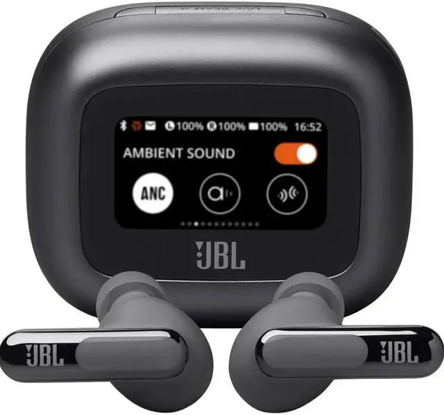 Main image of JBL LIVEBEAM3BLK Live Beam 3 True Wireless Noise Cancelling Earbuds w/ Smartcase - Black