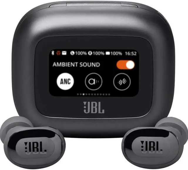 Main image of JBL LIVEBUDS3BLK Live Buds 3 True Wireless Noise Cancelling Earbuds w/ Smartcase - Black