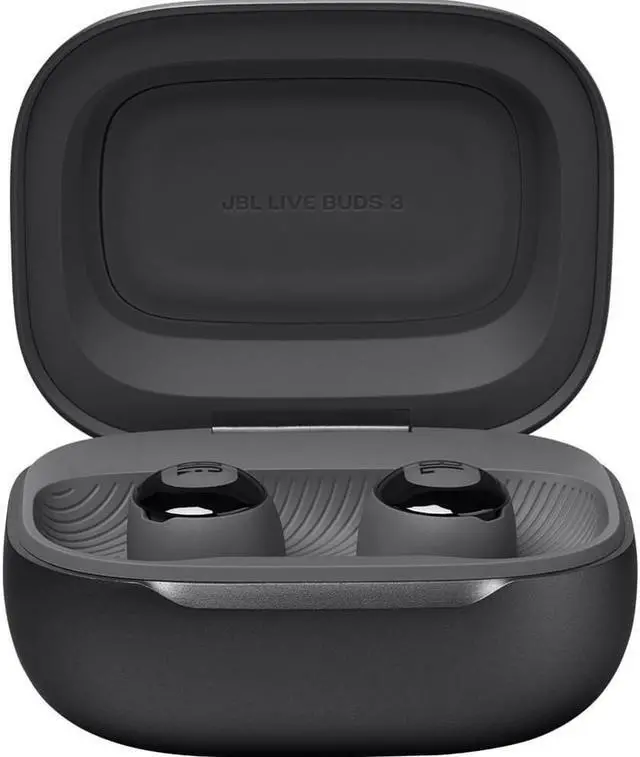 Alt view image 5 of 14 - JBL LIVEBUDS3BLK Live Buds 3 True Wireless Noise Cancelling Earbuds w/ Smartcase - Black