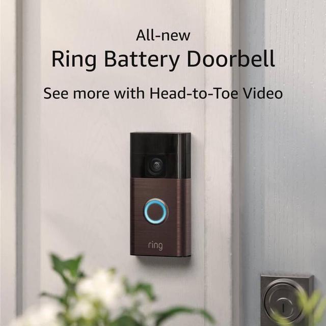 Alt view image 2 of 7 - Ring RINGVBRONZ24 Battery Doorbell (2024 Release) - Venetian Bronze