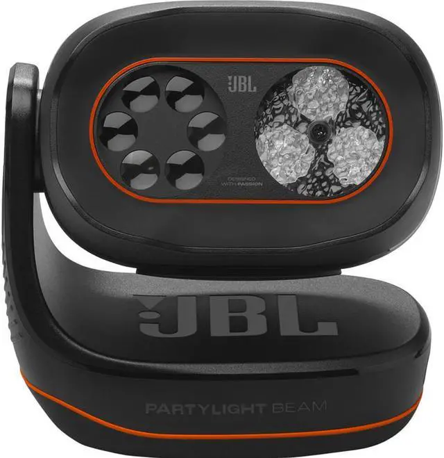 Alt view image 2 of 14 - JBL PLBEAM PartyLight Beam Portable Bluetooth Projection Party Light
