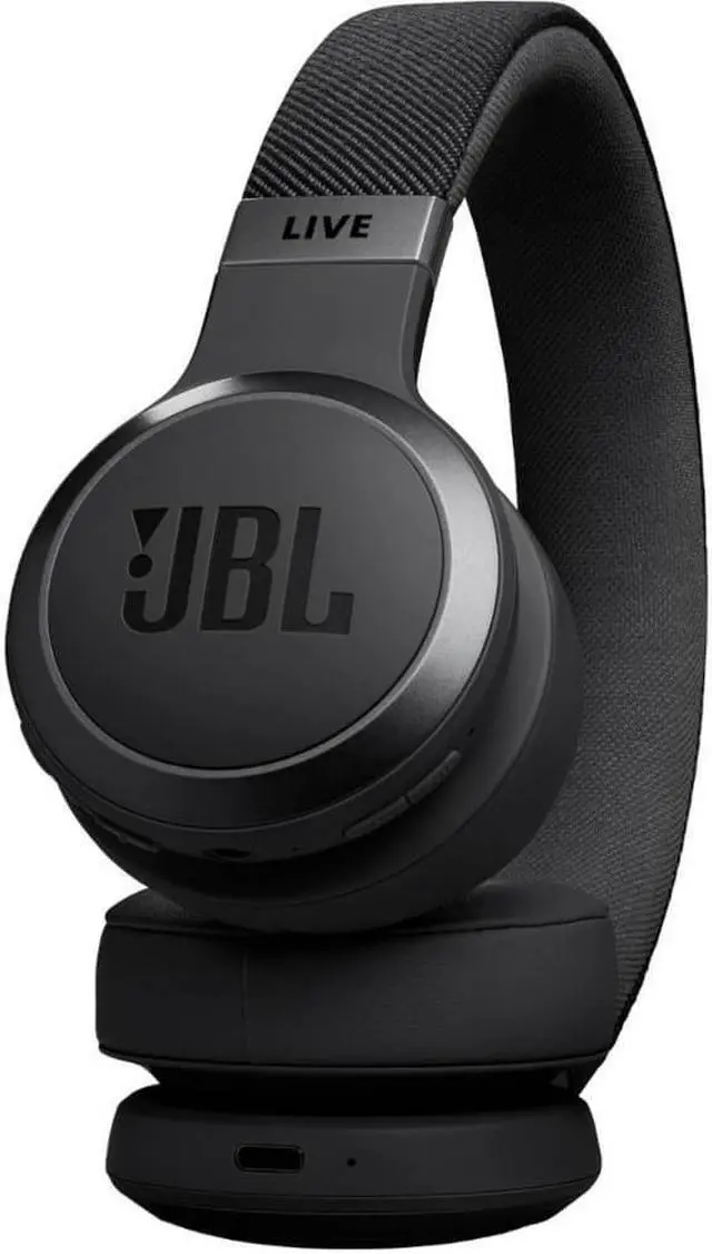 Alt view image 5 of 14 - JBL LIVE670NCBLK Live 670NC On-Ear Headphones - Black