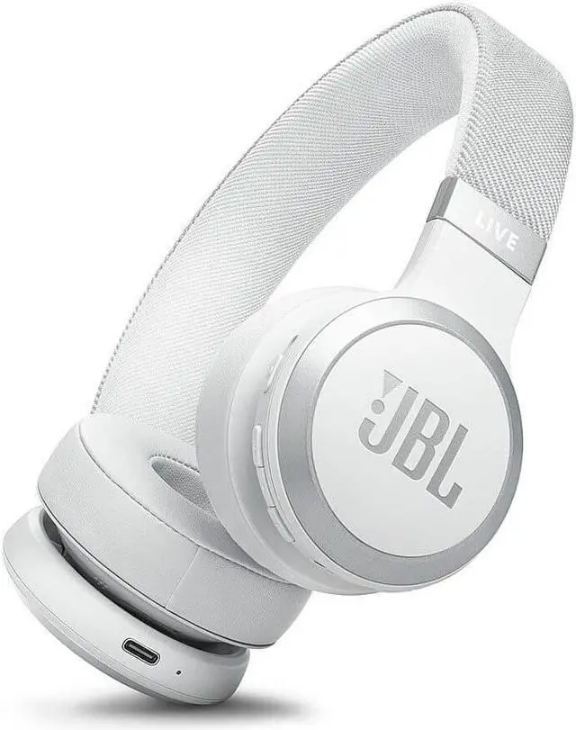 Main image of JBL LIVE670NCWHT Live 670NC On-Ear Headphones - White