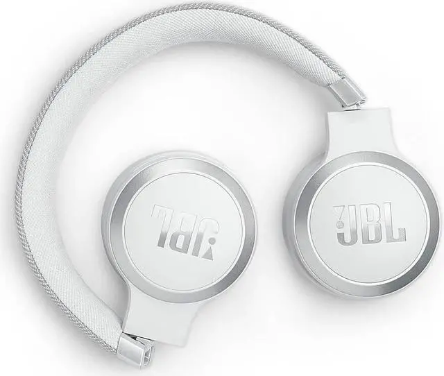 Alt view image 6 of 14 - JBL LIVE670NCWHT Live 670NC On-Ear Headphones - White