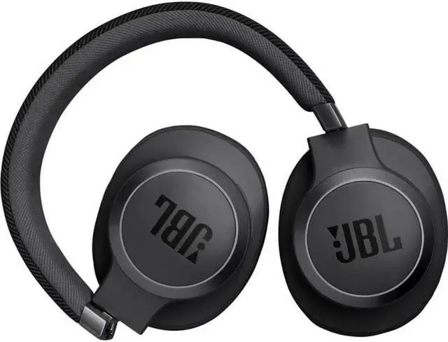 Alt view image 6 of 8 - JBL LIVE770NCBLK Live 770NC Wireless Over-Ear Adaptive Noise Canceling Headphones - Black