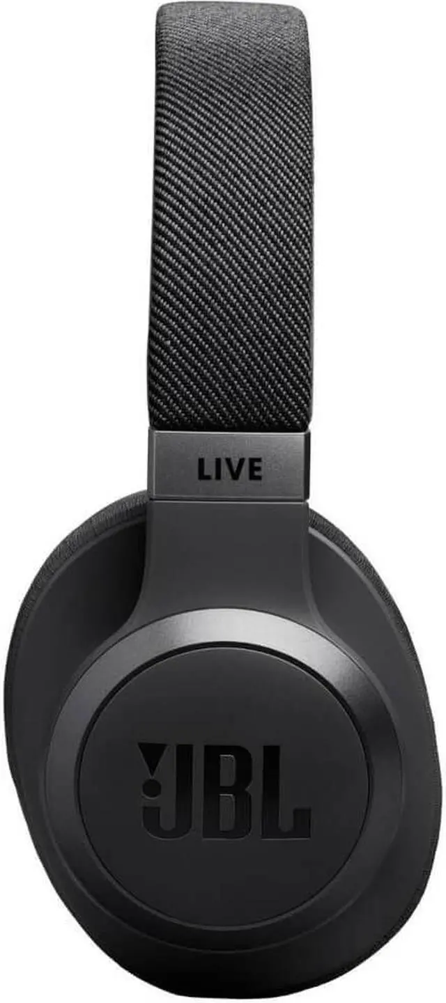 Alt view image 3 of 8 - JBL LIVE770NCBLK Live 770NC Wireless Over-Ear Adaptive Noise Canceling Headphones - Black