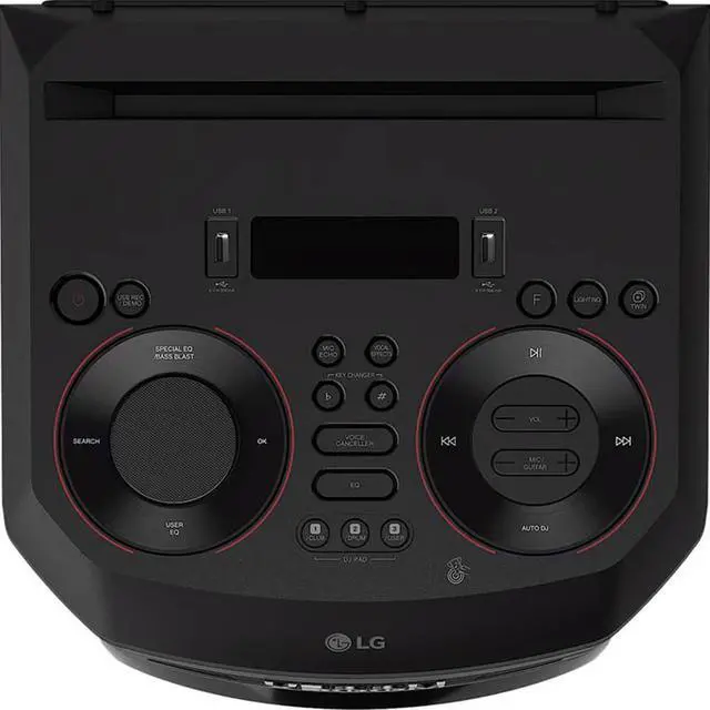 Alt view image 2 of 7 - LG RNC7 XBOOM Wireless Party Speaker - Black
