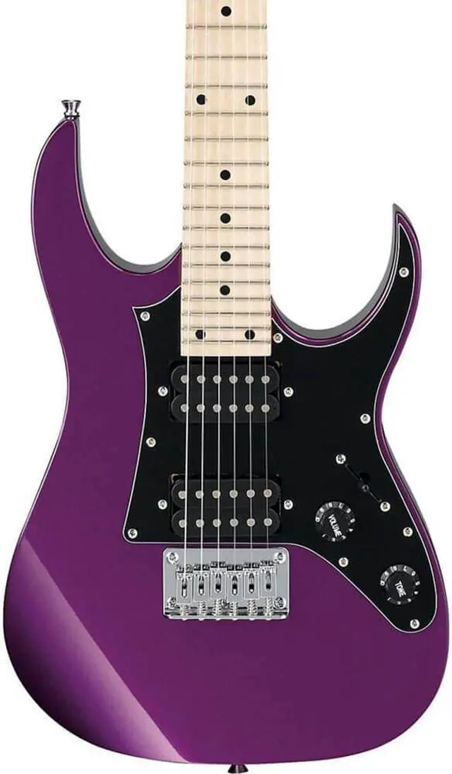Alt view image 2 of 3 - Ibanez GRGM21MMPL Gio Mikro 6 String Electric Guitar - Metallic Purple