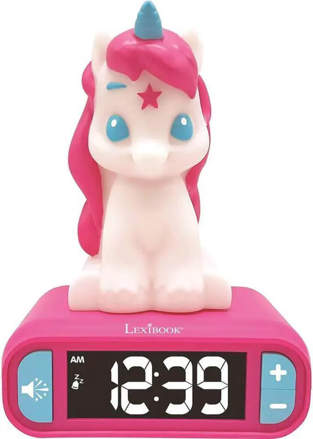 Main image of Lexibook RL800UNI Digital Alarm Clock and Night Light for Kids - Unicorn