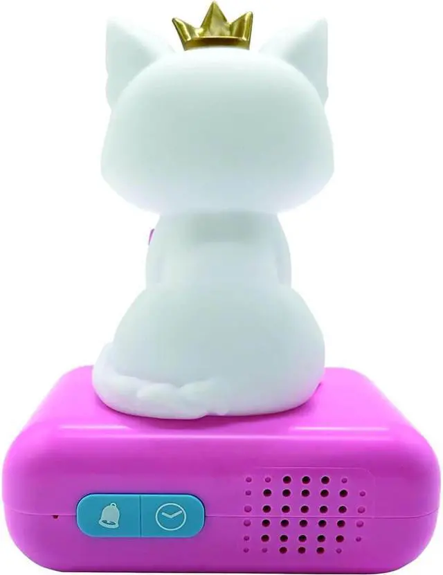 Alt view image 2 of 3 - Lexibook RL800KT Digital Alarm Clock and Night Light for Kids - Kitten