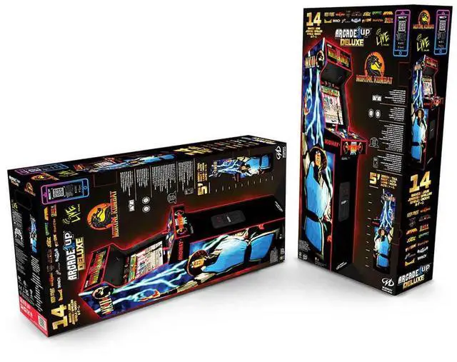 Alt view image 4 of 4 - Arcade1up ARCUMKBA3037 Mortal Kombat II Deluxe Edition Arcade Machine