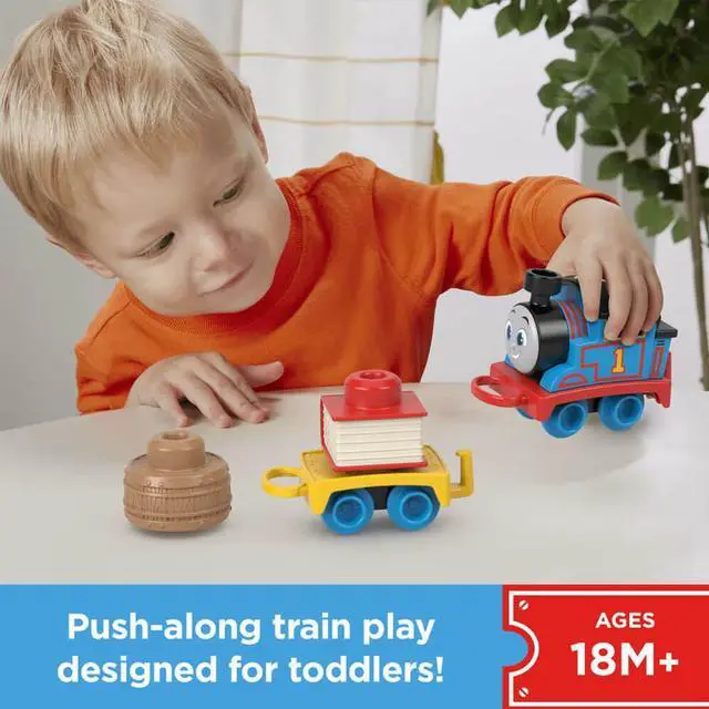 Alt view image 2 of 6 - Fisher-Price HXP52 Thomas and Friends My First Thomas Push-Along Toy Train