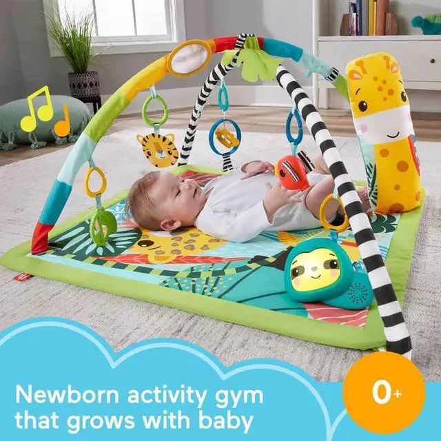 Alt view image 2 of 6 - Fisher-Price HJW08 3-In-1 Rainforest Sensory Gym