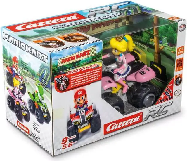 Alt view image 3 of 3 - Carrera 370200999X 2.44 GHz Mario Kart RC Car - Peach