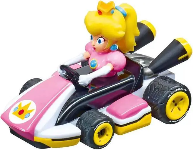 Alt view image 5 of 6 - Carrera 20063024 Mario Kart Mario vs. Peach First Beginner Slot Car Racing Set