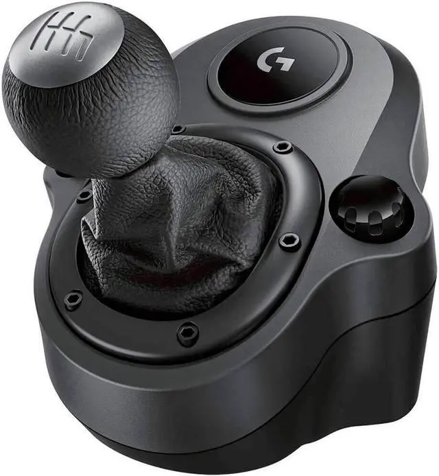 Alt view image 3 of 3 - Logitech LOGG923XBXBU 923 Steering Wheel and Shifter Knob Bundle for Xbox Series XlS, PC
