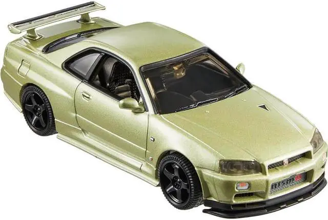 Main image of Mattel HMD47 Hot Wheels Premium 1:43 Scale Collectible Car - Nissan Skyline GT-R